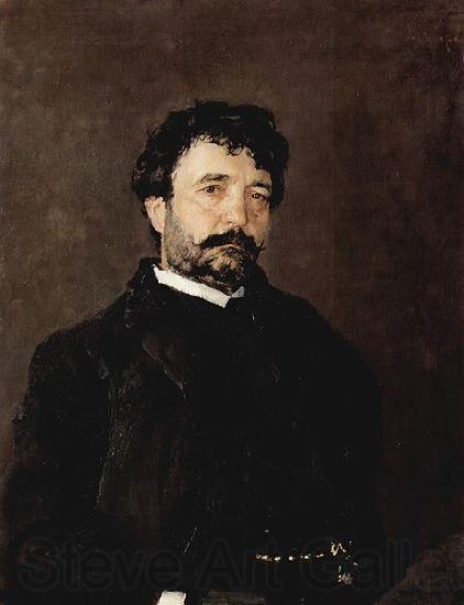 Valentin Serov Portrat des italienischen Sangers Angelo Masini